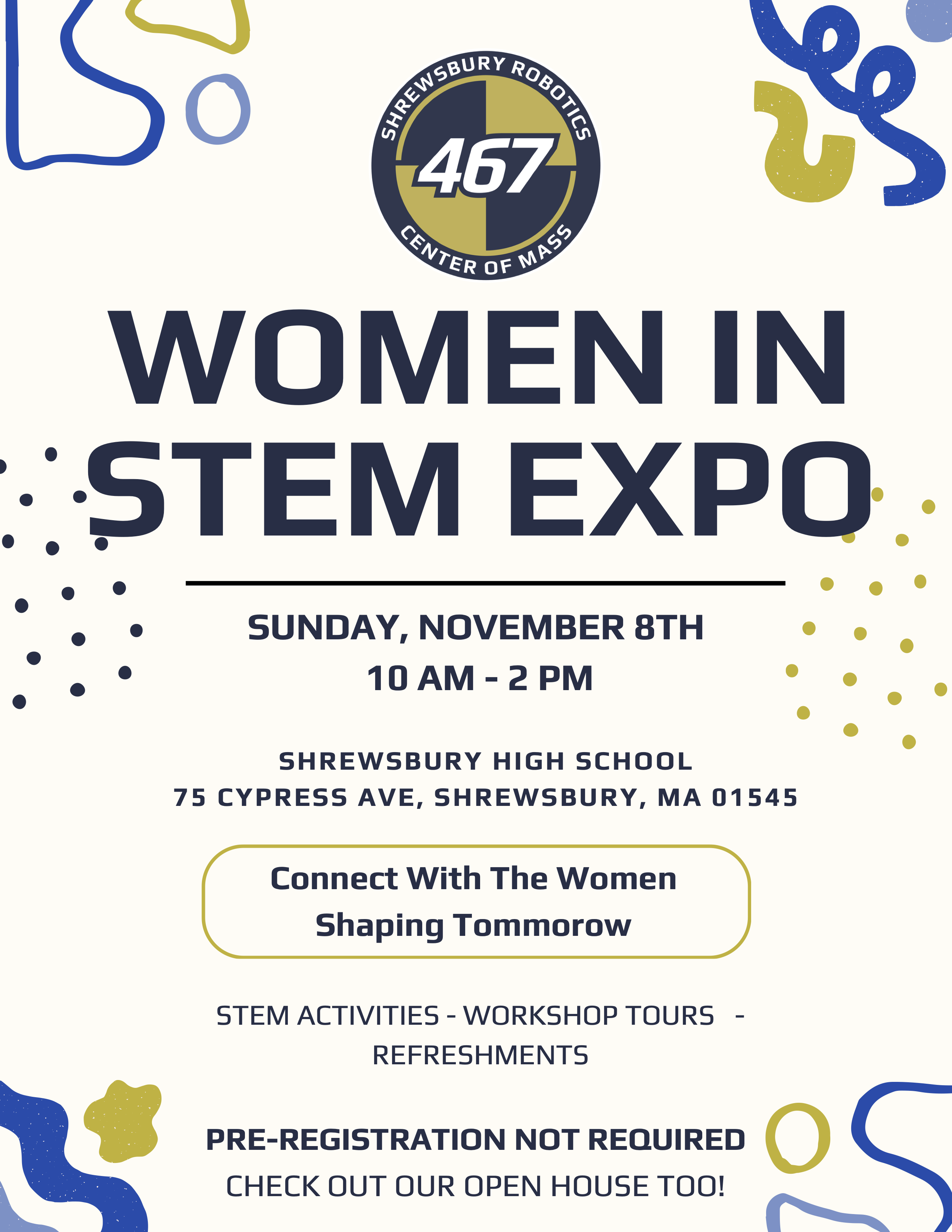 Women in STEM Expo flyer